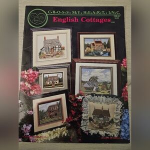 Cross My Heart English Cottages Counted Cross Stitch Leaflet